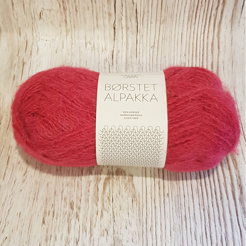 Borstad Alpakka