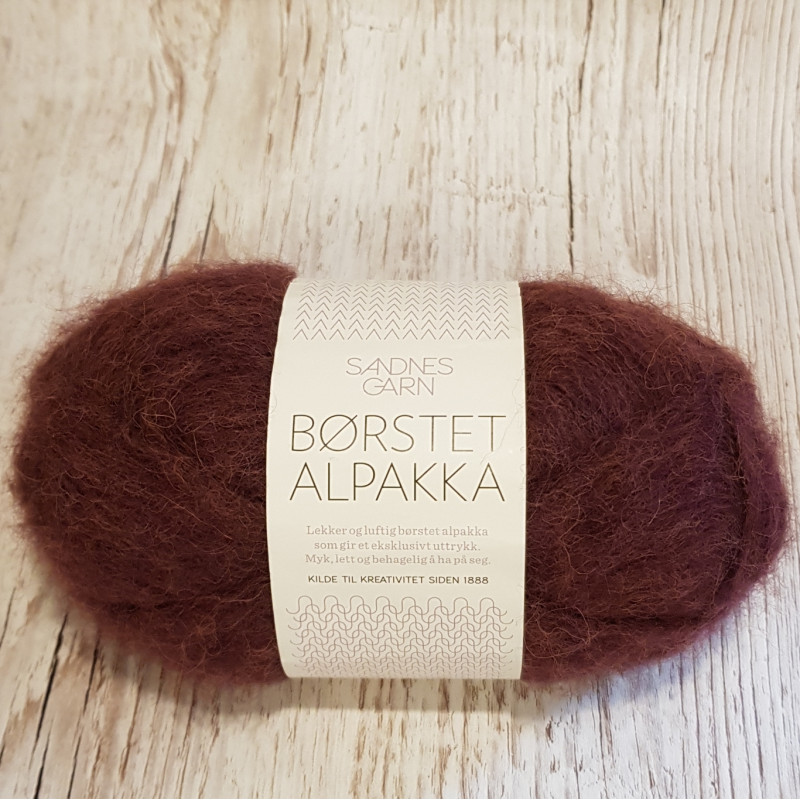 Borstad Alpakka