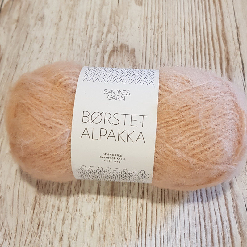 Borstad Alpakka