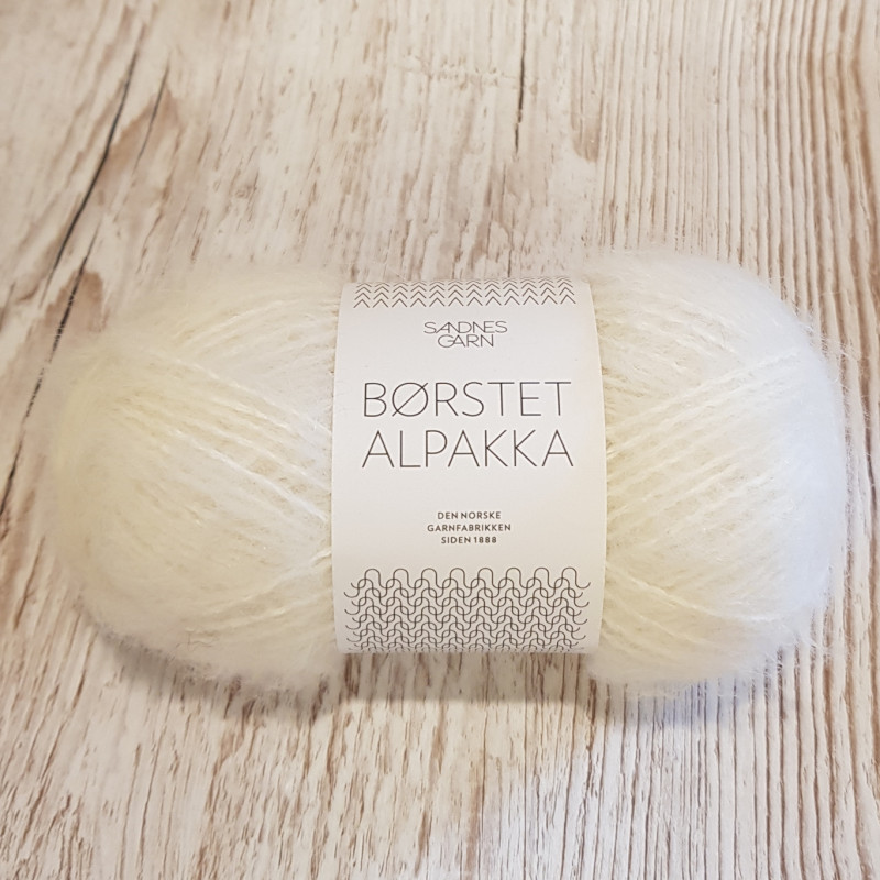 Borstad Alpakka