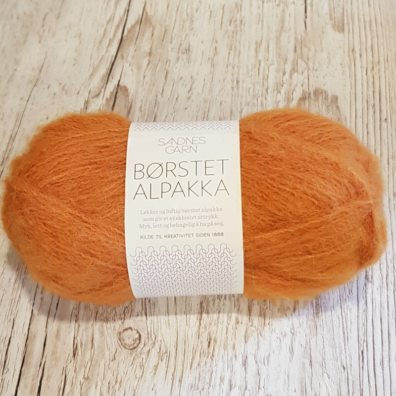 Borstad Alpakka