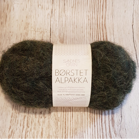 Borstad Alpakka