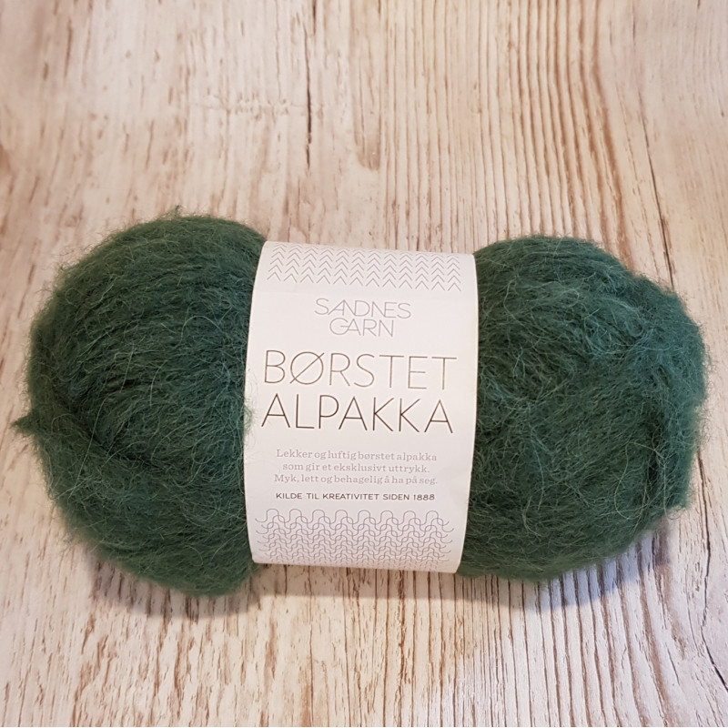 Borstad Alpakka
