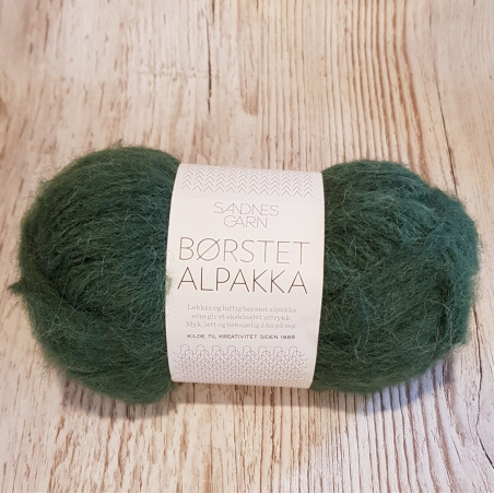 Borstad Alpakka
