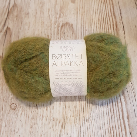 Borstad Alpakka