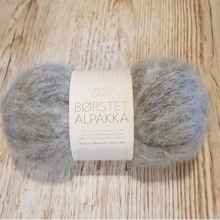 Borstad Alpakka
