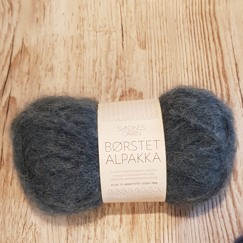 Borstad Alpakka