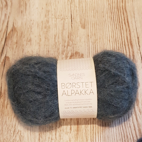 Borstad Alpakka