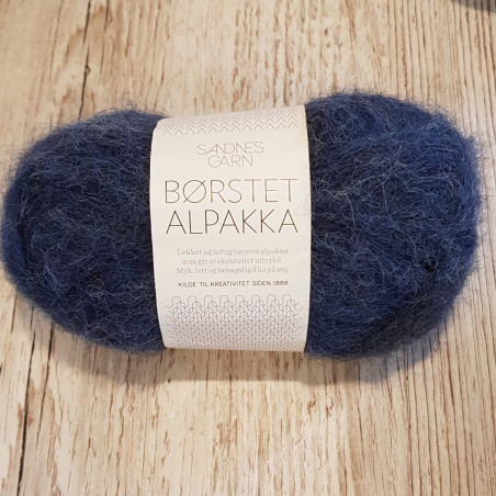 Borstad Alpakka