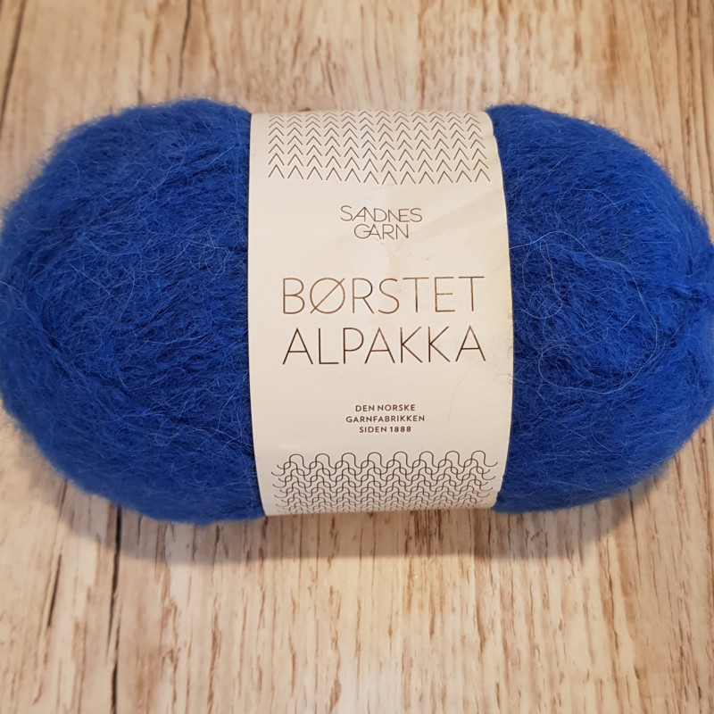 Borstad Alpakka